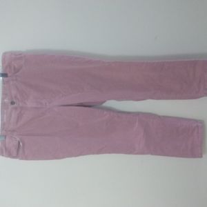 ST JOHN BAY ROSE CORDUROY PANTS SIZE 18W STRAIGHT LEG